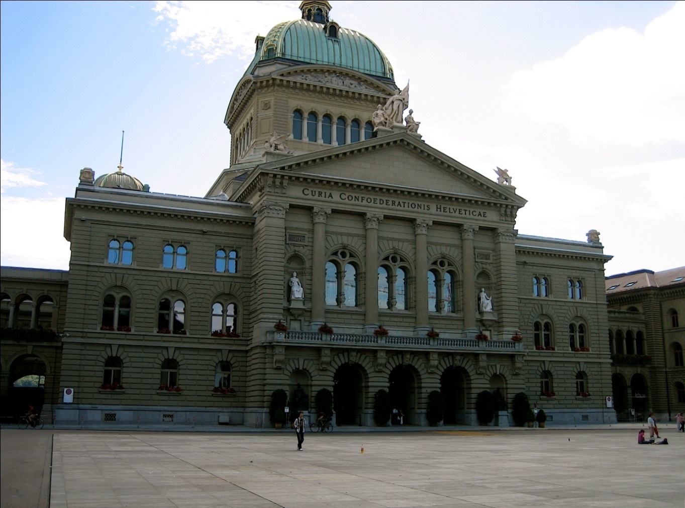Das Bundeshaus in Bern